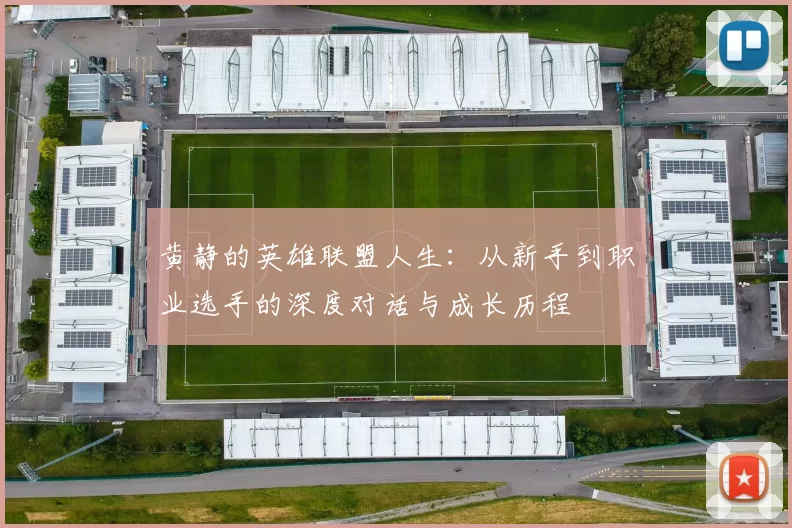 黄静的英雄联盟人生：从新手到职业选手的深度对话与成长历程