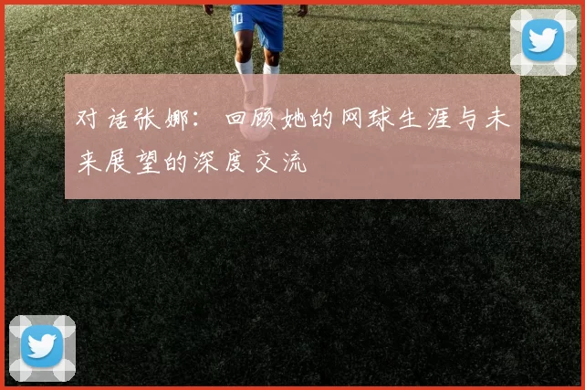 对话张娜:回顾她的网球生涯与未来展望的深度交流