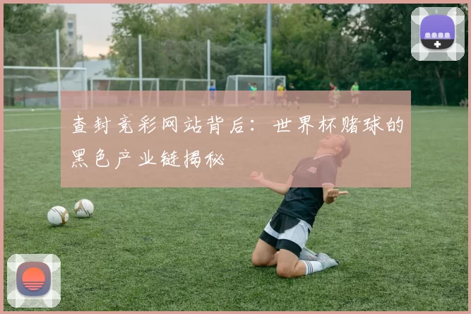 查封竞彩网站背后:世界杯赌球的黑色产业链揭秘